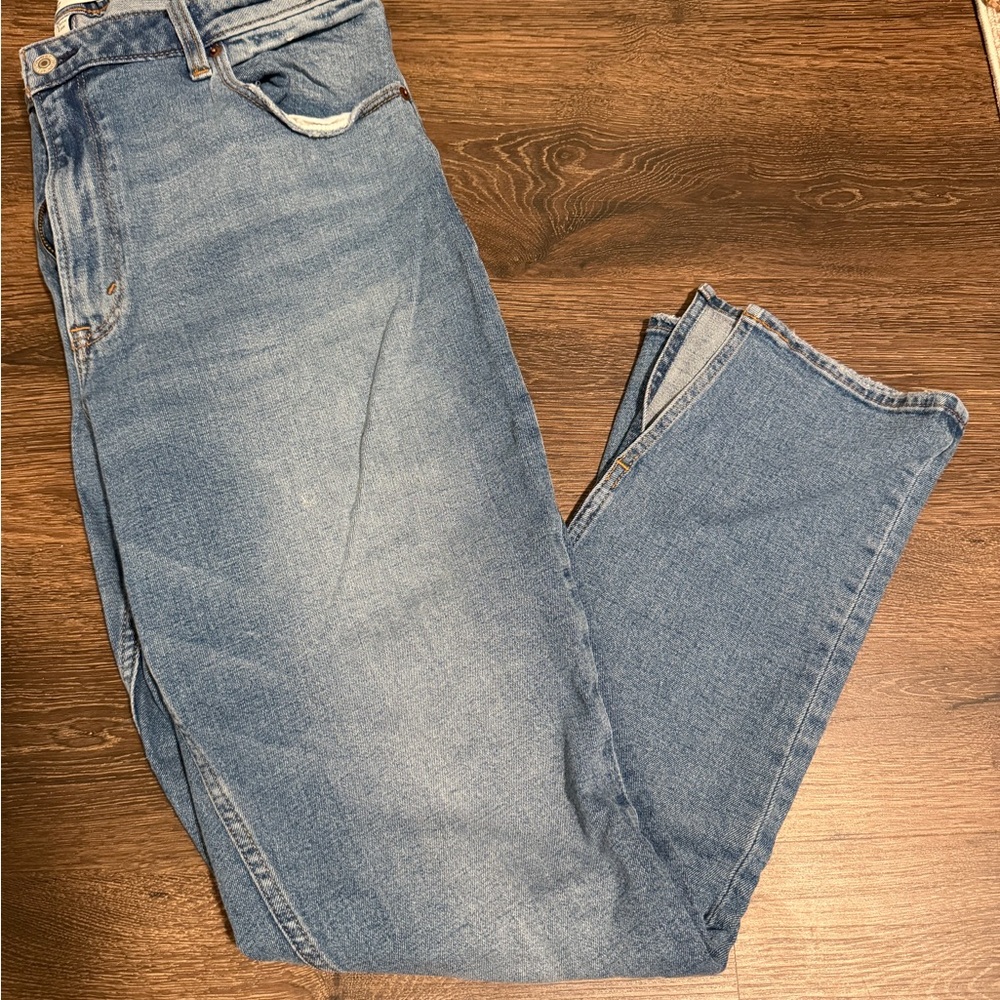 Abercrombie & Fitch Curve Love skinny high rise  jeans